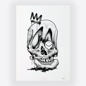 Cack Handed Kid - Screen Print