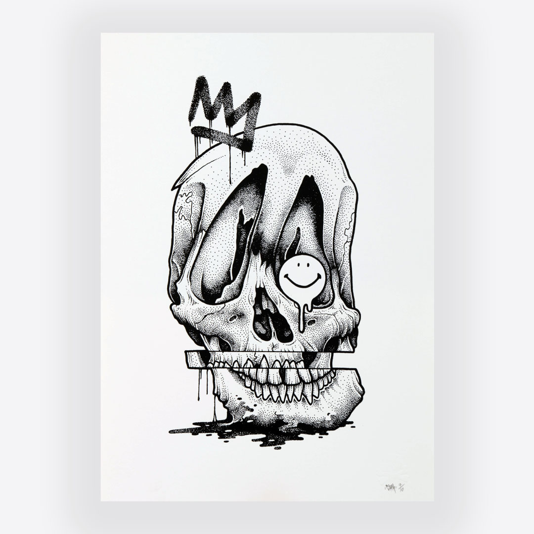 Cack Handed Kid - Screen Print